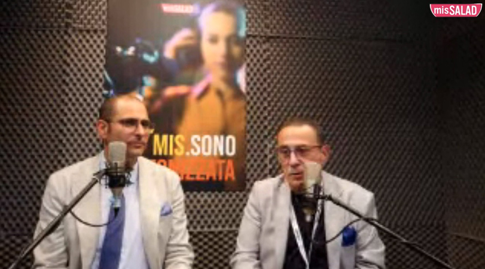 Maicol Mercuriali con Pietro Fiore di Todis